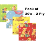 Serviettes, 2 Ply - 33cm - Ducks